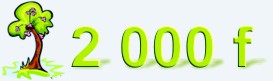 2000 Frs de cr&eacute;dits